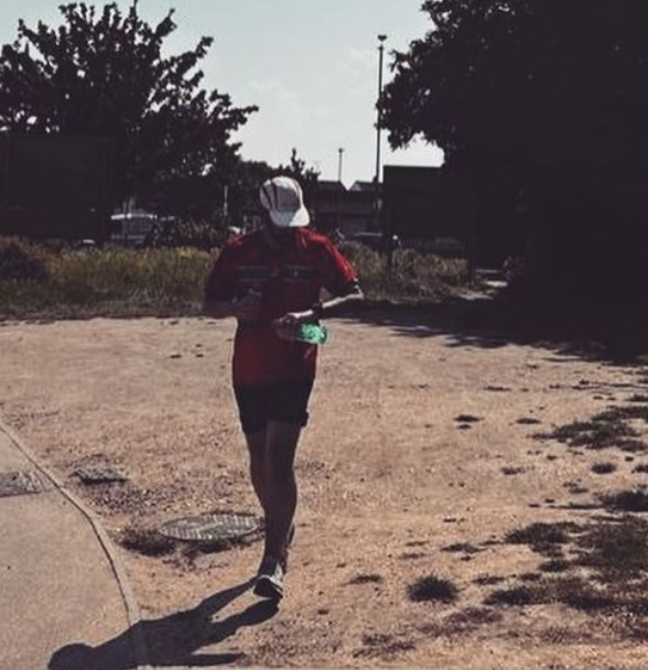 Founder on a routine run