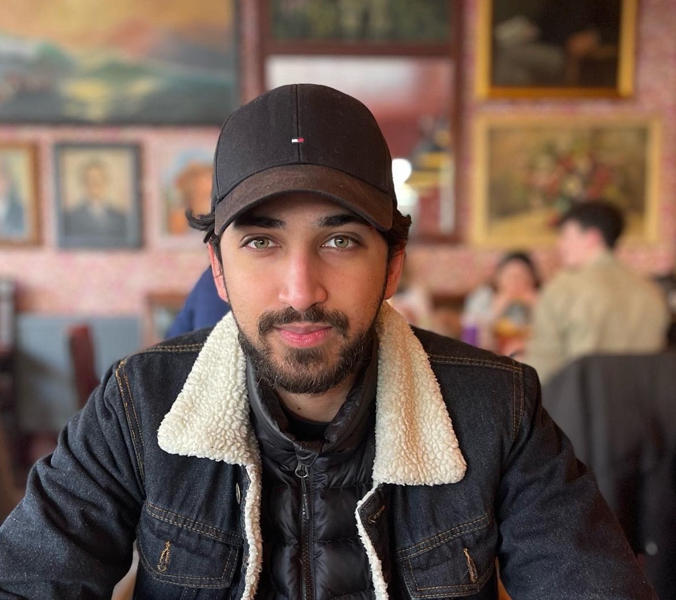 Founder at a coffee shop